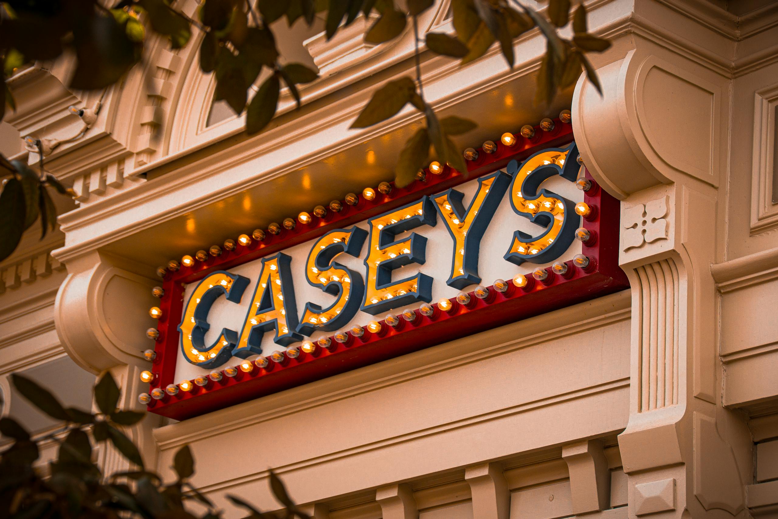 Caseys Corner Sign at Disneyland Paris